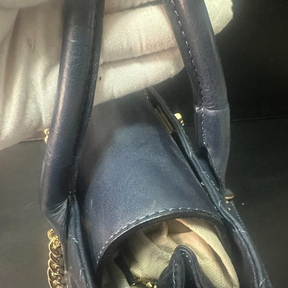 Isabella Rhea Italian Leather Chain Strap Satchel bag - Picture 9 of 15